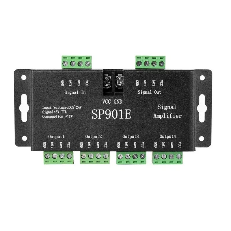 SP901E Symphony Amplifier Light Strip Light with Synchronous Amplifier Symphony Synchronous Signal Direct Sales