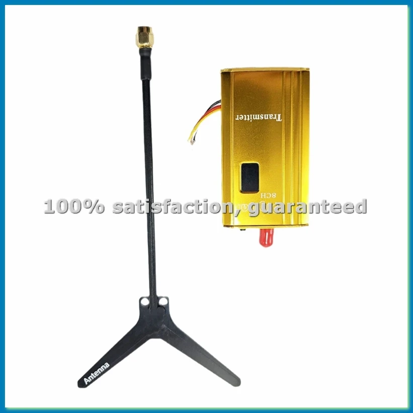 

1.2G 1.5W FPV VTX+Antenna 8CH 1500mA Audio Video Transmitter for FPV Quadcopter RC Drone-ROWI