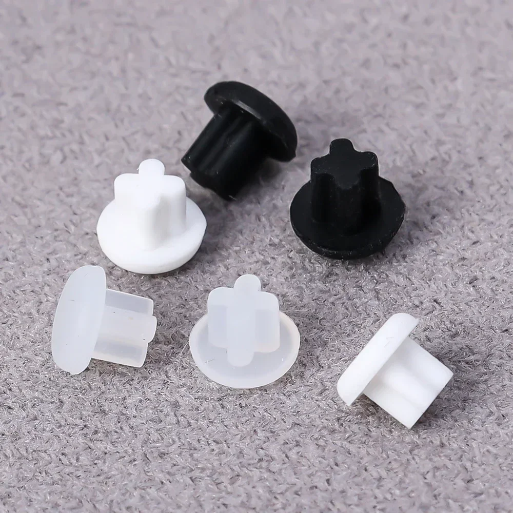 1/5/10/20 buah 3.5mm Headphone lubang Jack silikon steker debu untuk Audio mikrofon antarmuka anti-debu sumbat penutup debu