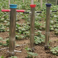 Young Plant Seedling Transplanter Chili Corn Vegetable Flower Seeder Manual Agriculture Fertilizing Planter Agricultural Tools