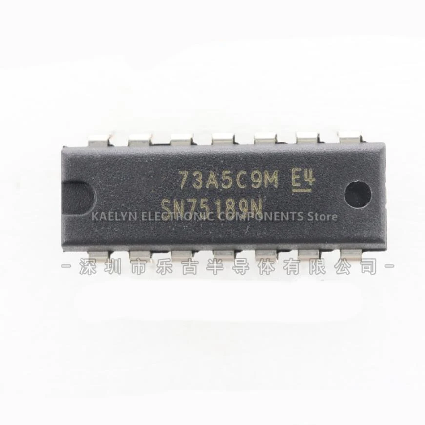 10Pcs/lot SN75189AN SN75189N SN75189 SN75188N SN75188 4/0 Driver 0/4 Receiver RS232 14-PDIP