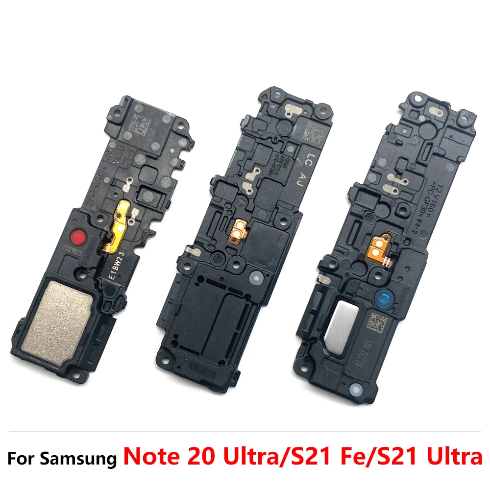 Bottom Loudspeaker Flex For Samsung Note 20 Ultra / S21 Plus / S21 Fe Sound Loud Speaker Speak Ringer Flex Cable