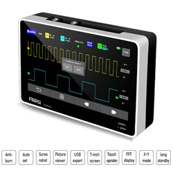 Oscyloskop cyfrowy Oscyloskop ADS1013D 2 kanały Szerokość pasma 100 MHz 1GSa/s Częstotliwość próbkowania Oscyloskop z ekranem dotykowym