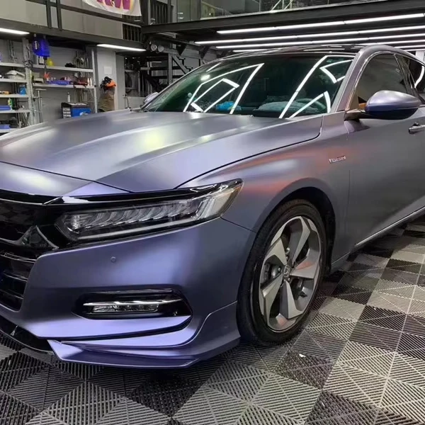

Luxury Pearl Metal Midnight Blue Metallic Satin Vinyl Wrap for Car Wrap Covering with Bubble Free