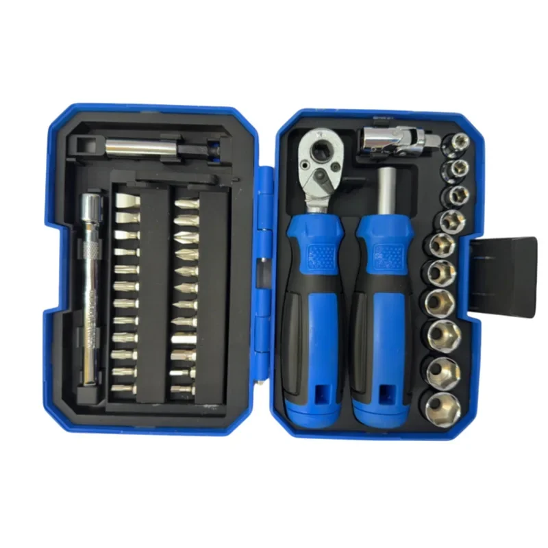 #Suitable For Customizable 40-piece Screwdriver Set With Wrench Batch And Universal Screwdriver Motorcycle Knight Magic Box