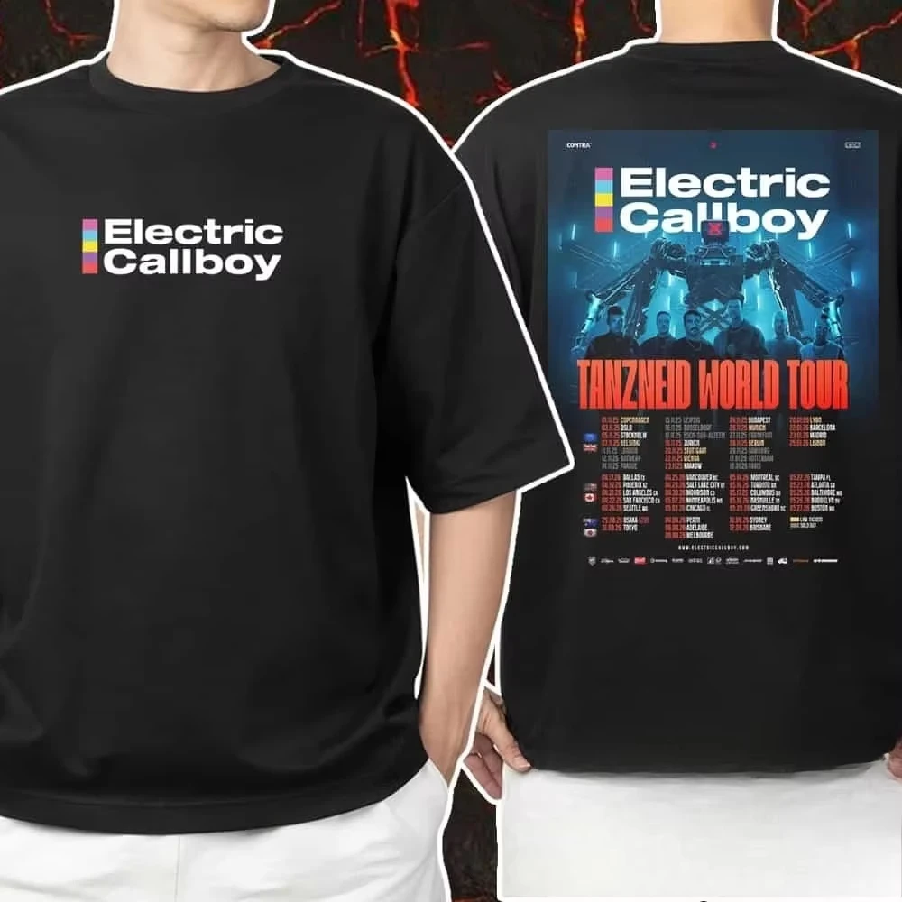 ملصق جولة عالمي من كالبوي أستراليا تنزنييد مواعيد الجولة 2025-2026 تي شيرت فاخر عالي الجودة لكل من الرجال والنساء Y2k #1