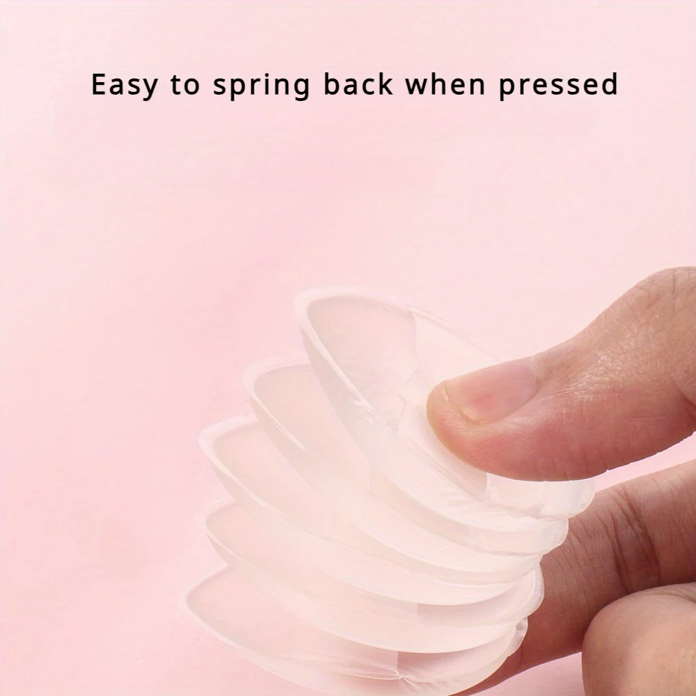 Mini pontas dos dedos de silicone de 1/5 pacotes - pincéis de maquiagem reutilizáveis e sem fragrância para base, corretivo e pó