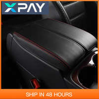 For Volkswagen Touareg armrest cover Central armrest cover protective leather cover 11-18 Touareg modified special