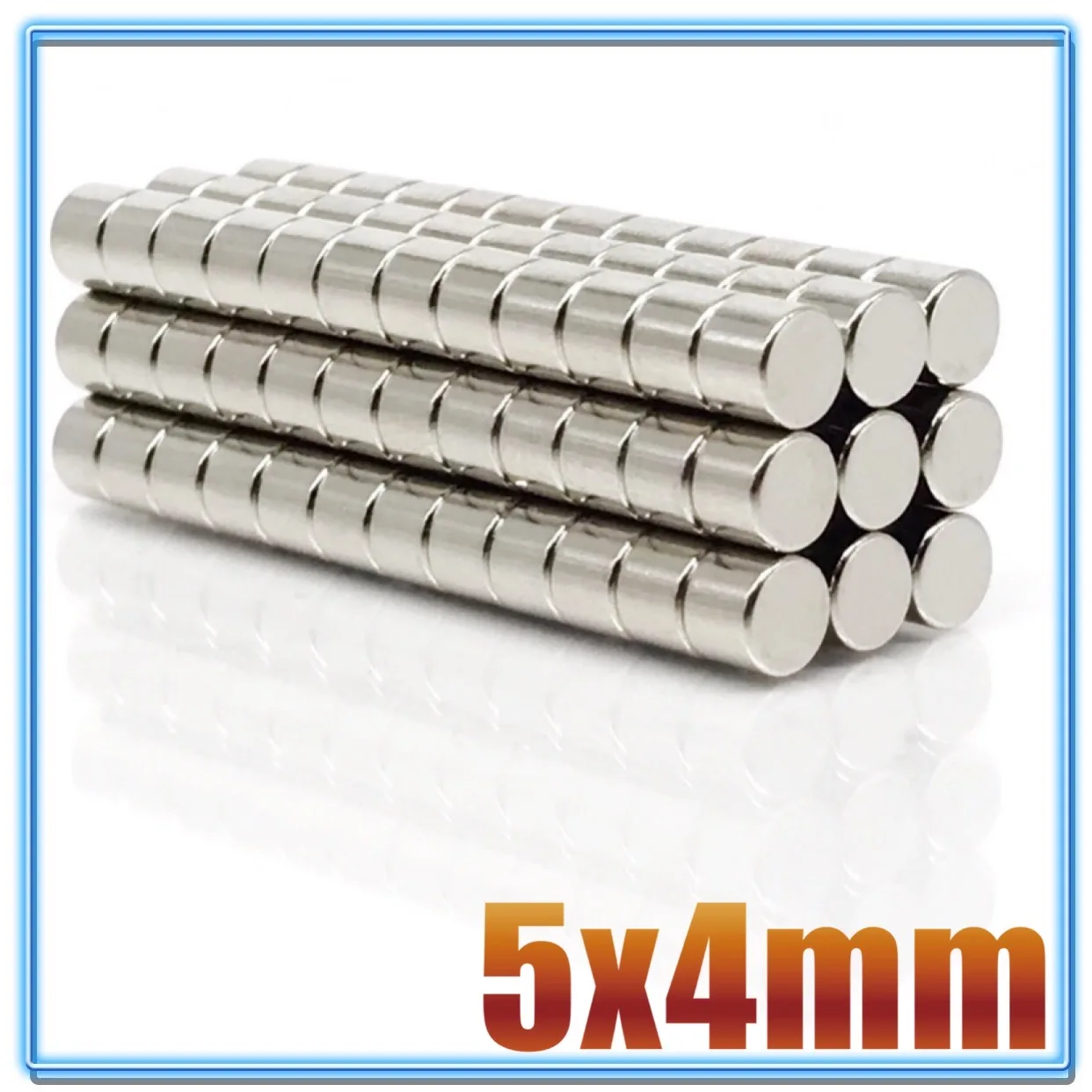 

20~1000pcs 5X4 mm Permanent NdFeB Strong Powerful Magnetic Mini Small magnet N35 Round Magnets 5x4mm Neodymium Magnet Dia 5*4 mm