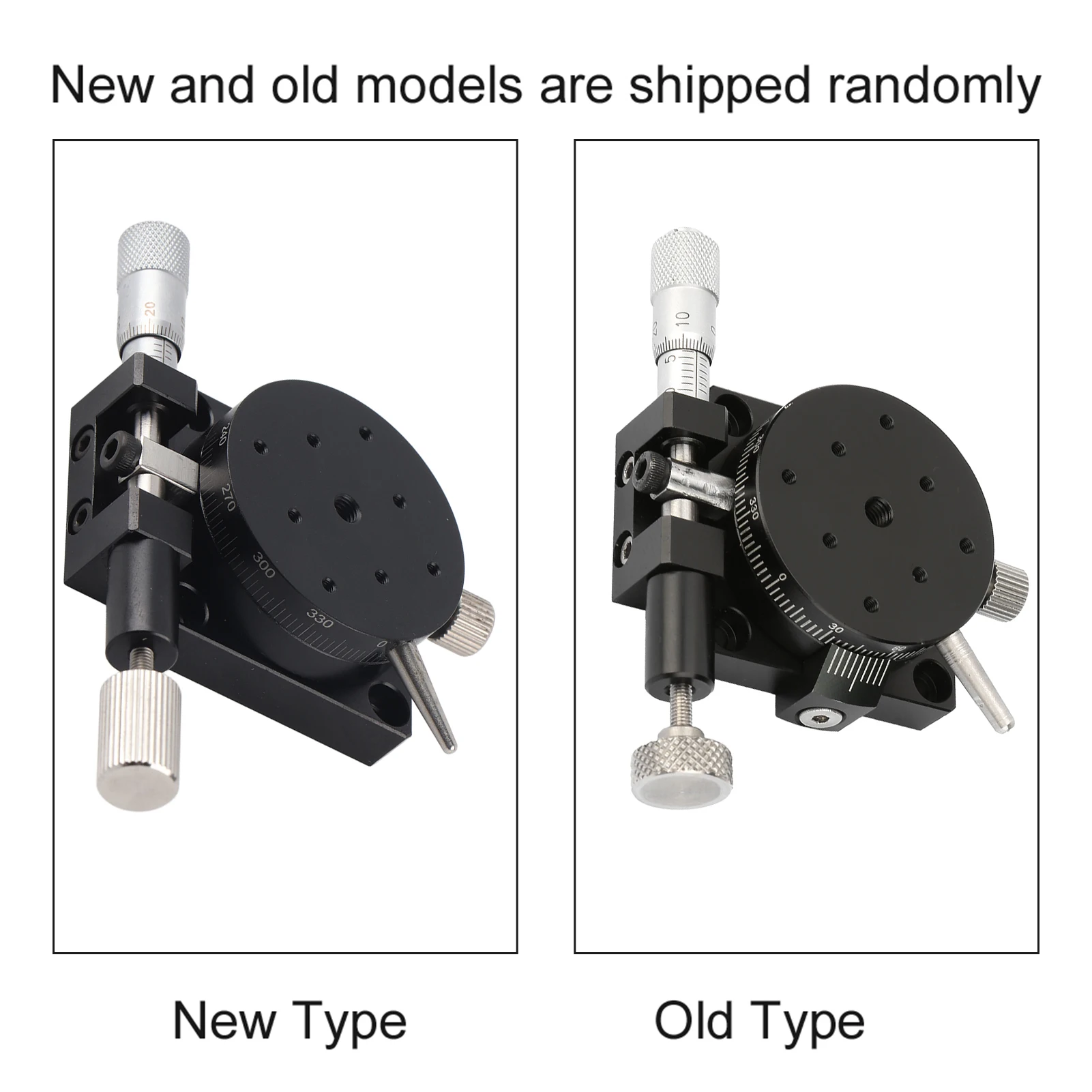 R38 Manual Rotation Stage Rotating  Precision Bearing Sliding Tuning Stage 38mm*20mm R Rotating  Sliding Stage