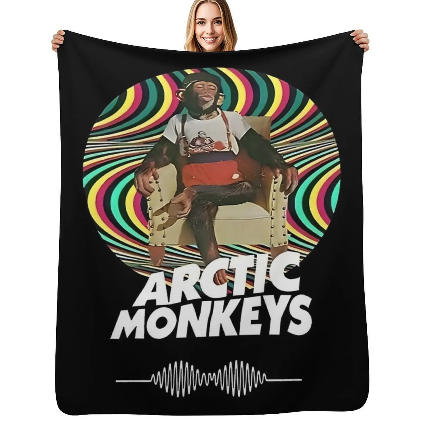 

ocean vintage art arctic monkeys miles turner, arctic monkeys seascape Throw Blanket Loose Picnic Sofas Blankets
