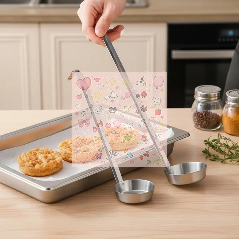 Oil Cake Mold Stainless Steel Fried Snack Mold Kitchen Tool Food-Grade Utensil Deep Cup For Home Cooks