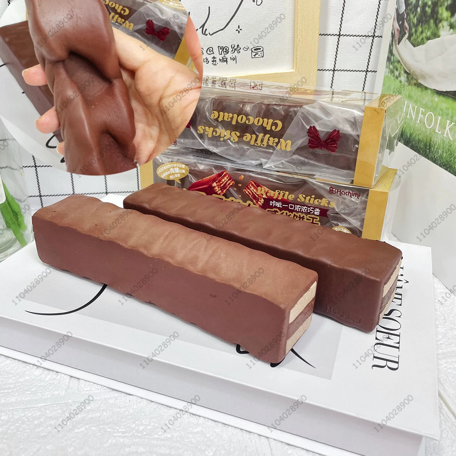 นม Stick Butter Stick ที่เพิ่มขึ้นช้า Squishy ช็อกโกแลต Stick ชีส Stick บีบของเล่น Squishy ความเครียด Release มือผ่อนคลายของเล่นของขวัญ