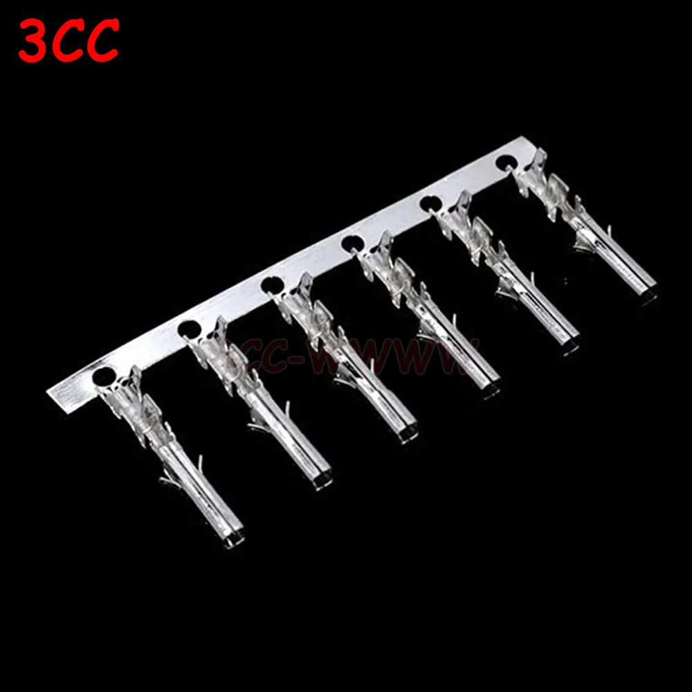 300 Pcs 4.2mm 5557 Computer Connector Terminals Female Needle Pin Low Foot