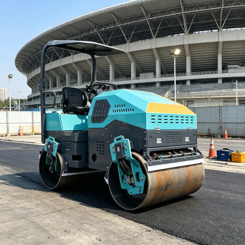 Factory Price 2 Ton Hydraulic Road Roller 2.5 Tons High Quality Mini Road Roller 3 ton Hydraulic Double Drum Road Roller