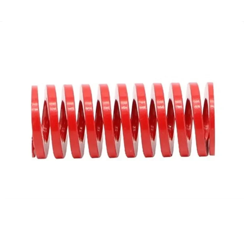 Medium Load Mould Spring Spiral Stamping Compression Springs Alloy Steel Die Spring Red Outer Diameter 6mm-30mm