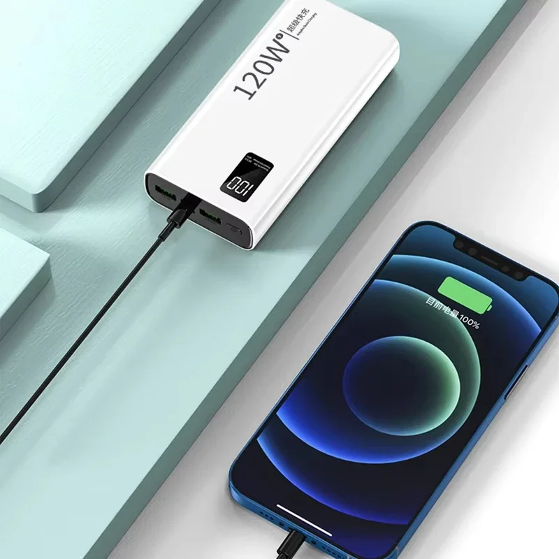 Xiaomi 120W High Capacity Power Bank 200000mAh Super Fast Charging Powerbank Portable Battery Charger For iPhone Samsung Huawei image 4