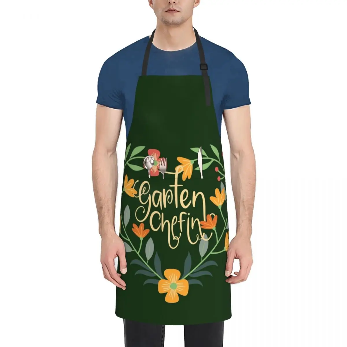 

Garten Chefin, cute female amateur gardener, flower gardening Apron for home useful pieces professional hairdresser Apron