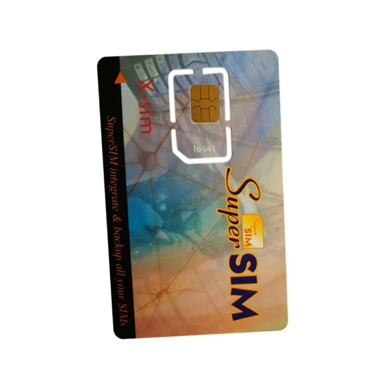 6 in 1 Max SIM Card Cell Phone Super Card Backup Cellphone Accessory PUO88 phone accessories  sim card