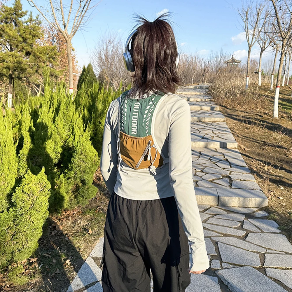 Lightweight Running Vest Waterproof Water Bladder Daypack Breathable Outdoors Hydration Pack for Hiking Trail Running