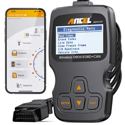 Ancel-ユニバーサルBluetooth obd2スキャナー,クラシックスキャナー,obd ii,エンジン障害コードリーダー,診断ツール,ad310,bt