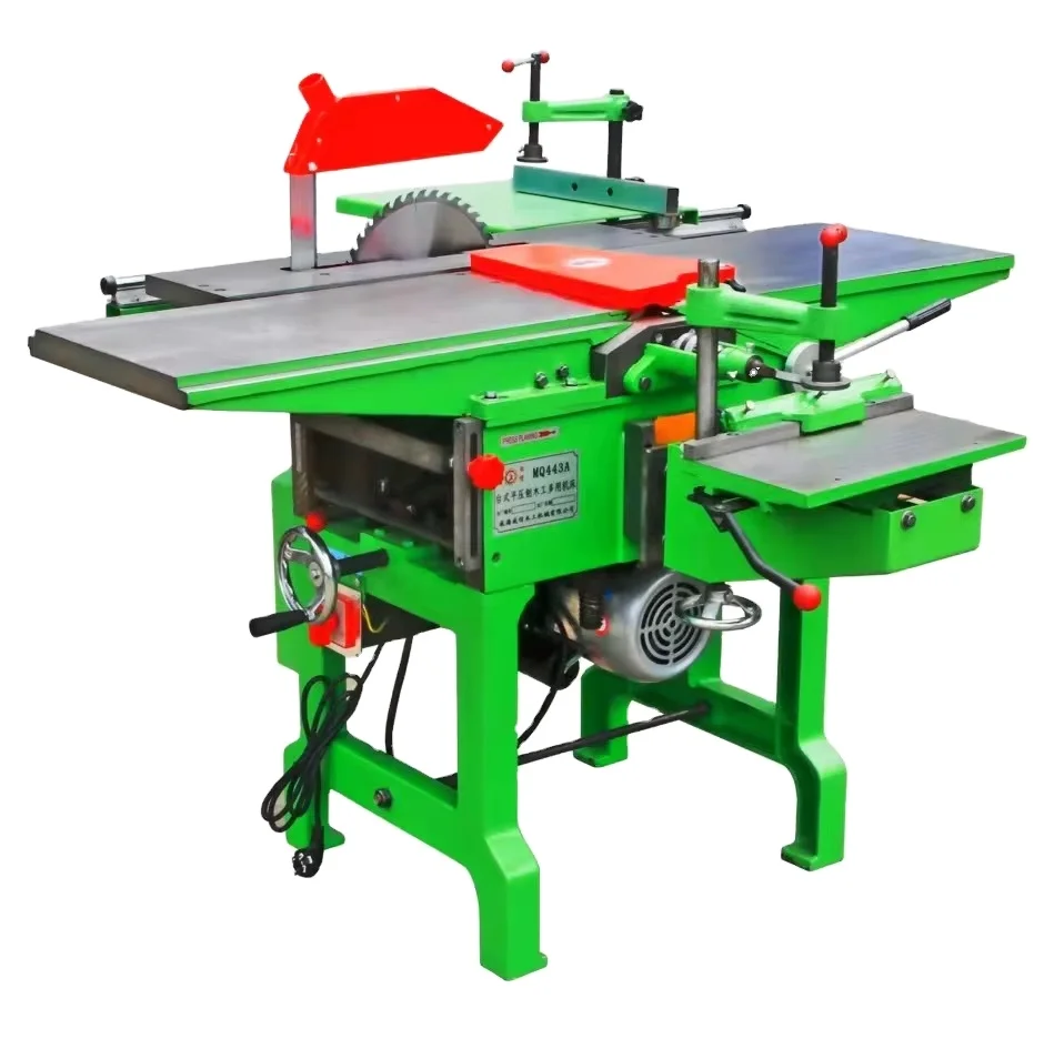 All-in-One Woodworking Machine - Versatile Wood Processing Tool for Carpentry