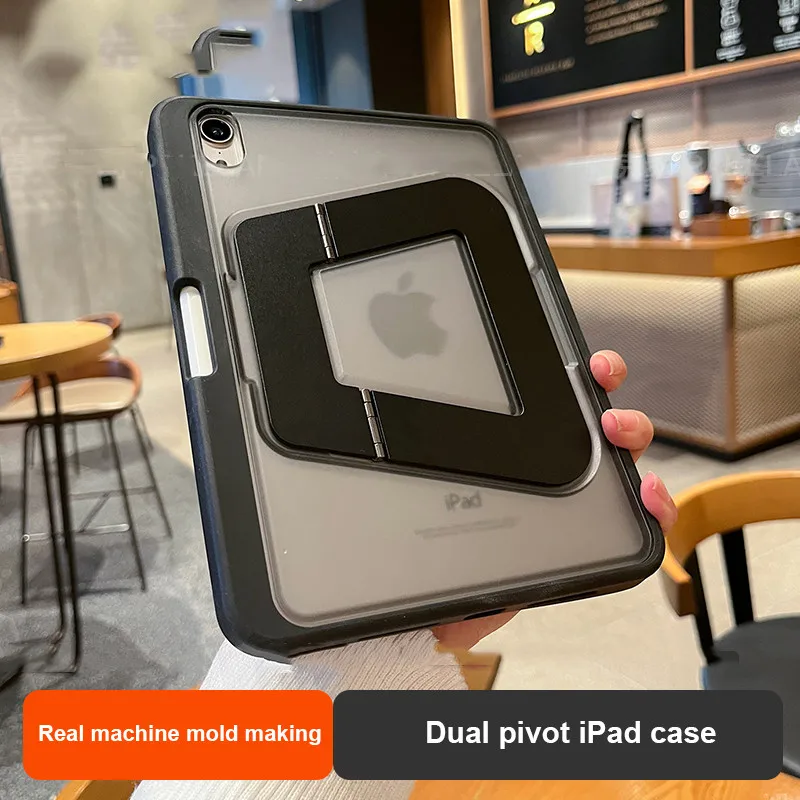 

Прозрачный чехол со слотом для ручки для iPad 11th 2025 11 дюймов A16 Air 7 11 6 5 4 10.2 10th 10.9 Mini 7 6 Air13 Pro 11 12.9 13 Кронштейн-крышка