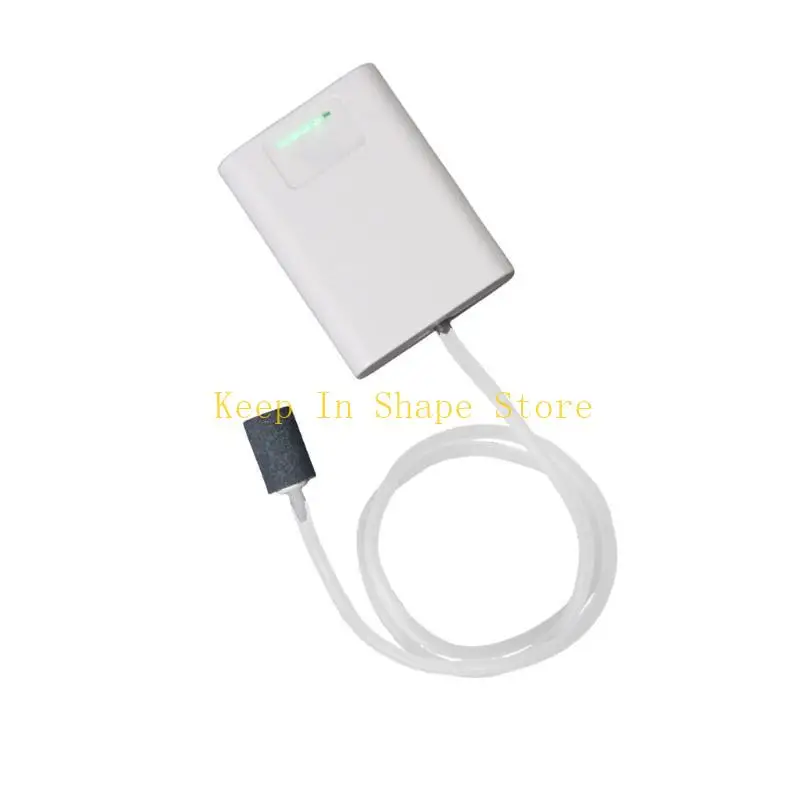 U1JC Aquariums Air pumps USB Rechargeable Fish Tanks Aerators Oxygenated Fish Tanks USB Rechargeable Air Bubblers Aerators