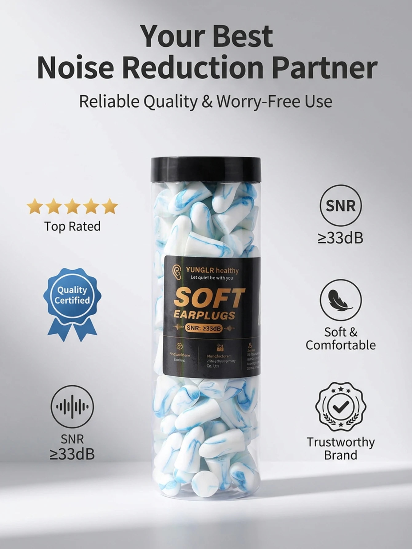 Protetores Auriculares de Espu - Sound Dampening Foam avaliação e preço