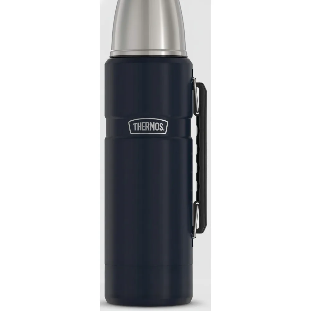 

Бутылка для воды из нержавеющей стали с вакуумной изоляцией, 40 унций, сохраняет горячую/холодную воду, 24 часа, защита от пота, большая емкость для семейных путешествий на открытом воздухе