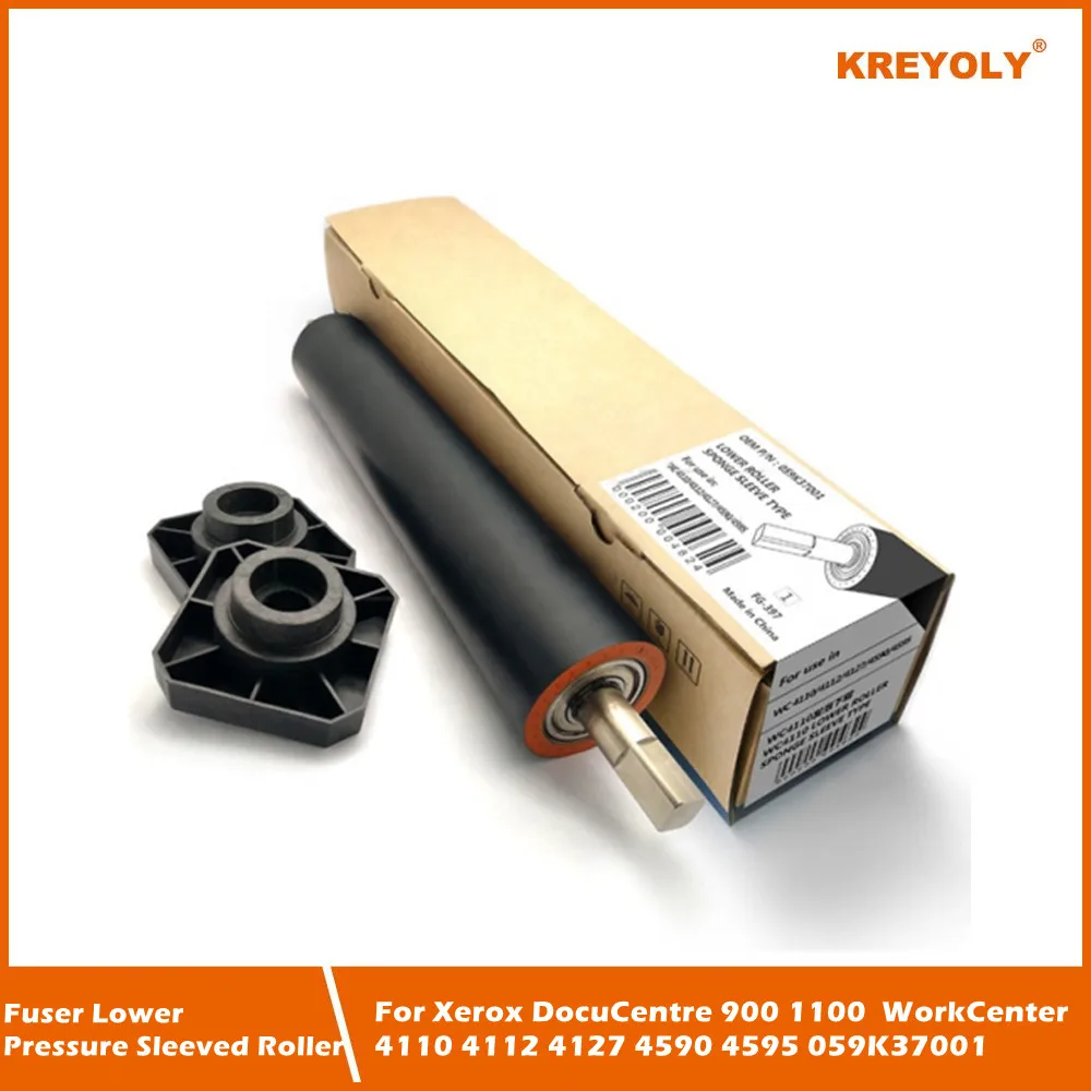 Imagem -02 - Fuser Inferior Pressão Sleeved Rolo para Xerox Docucentre 900 1100 Workcenter 4110 4112 4127 4590 4595 059k37001