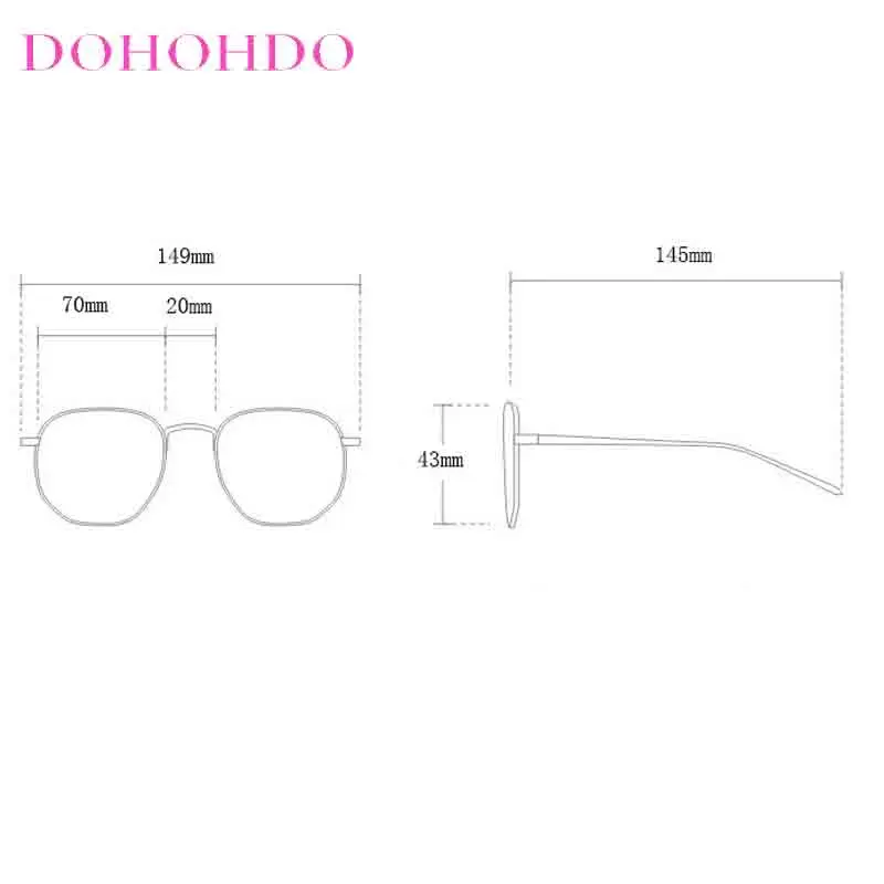 Vintage Small Rectangle Frame Classic Women's Sunglasses Designer Brand Men Sunglass Outdoor Drive Fishing Eyewear UV400 Lentes
