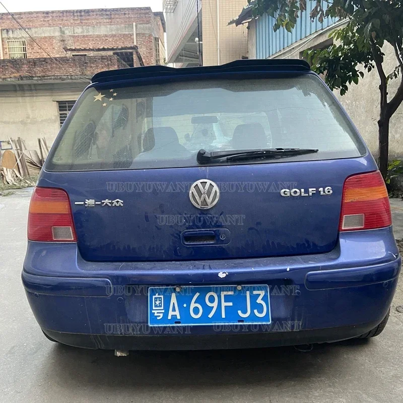 For 99-06 VW Golf 4 MK4 R32 BORA Hatchback Wholesale ABS Rear Trunk Lid Car Spoiler Ducktail Lip Wings view 5