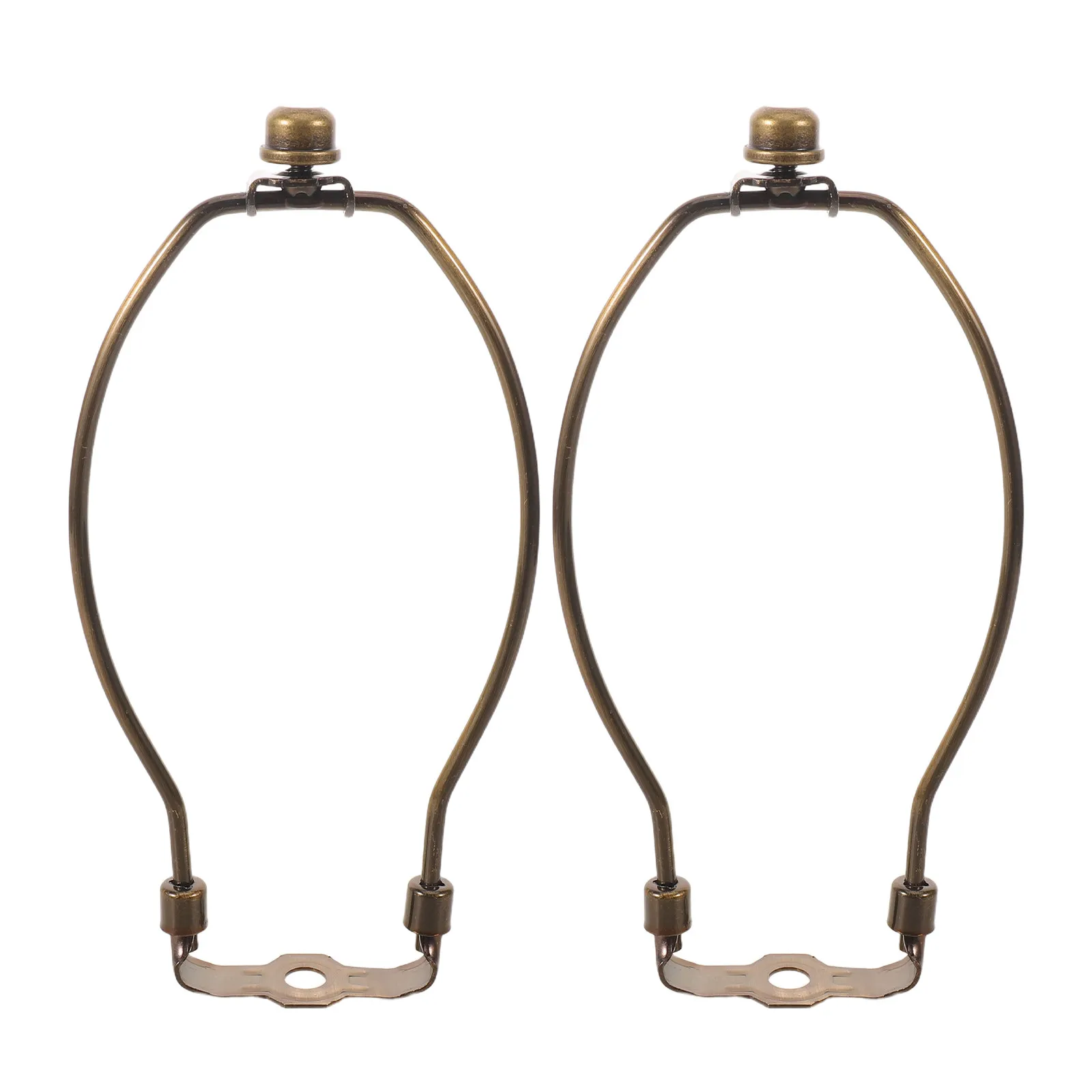 2Pcs Lampshade Holder Bracket Metal Lampshade Support Stable Horn Frame Replacement for Floor Table Lamp Accessories Lighting