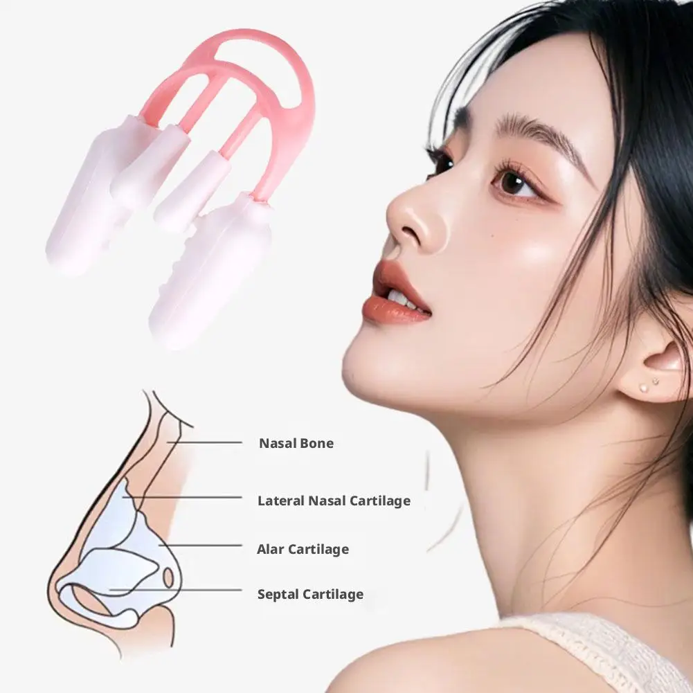 1/2/3pcs Painless Nose Bridge Corrector Suitable for Both Women and Men, Suitable for Lifting and Pulling Wide and Curved Noses
