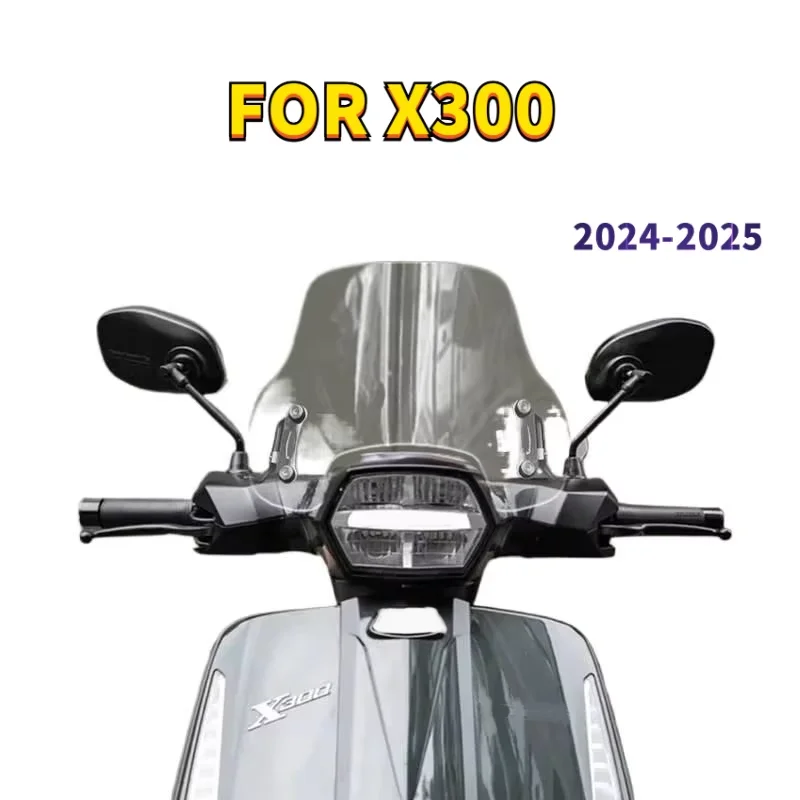 Motorcycle Windshield Windscreen Wind Deflector Side Panel For LAMBRETTA X300 X300 SR X250 X200 2024 2025 Scooter Accessories