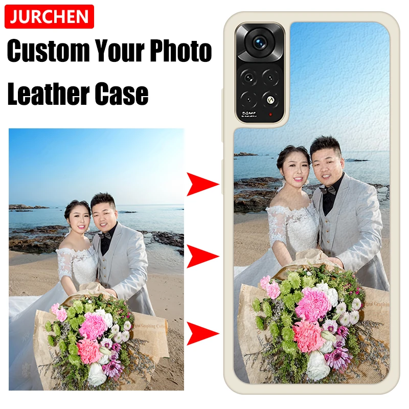 Custom Photo Glass Leather Case For Xiaomi Redmi 9C 10C 9A 9AT 10A 10X Note 9 9S 9T 10S 7 Mi 12T Poco X3 F1 F2 C3 NFC Pro Max 5G