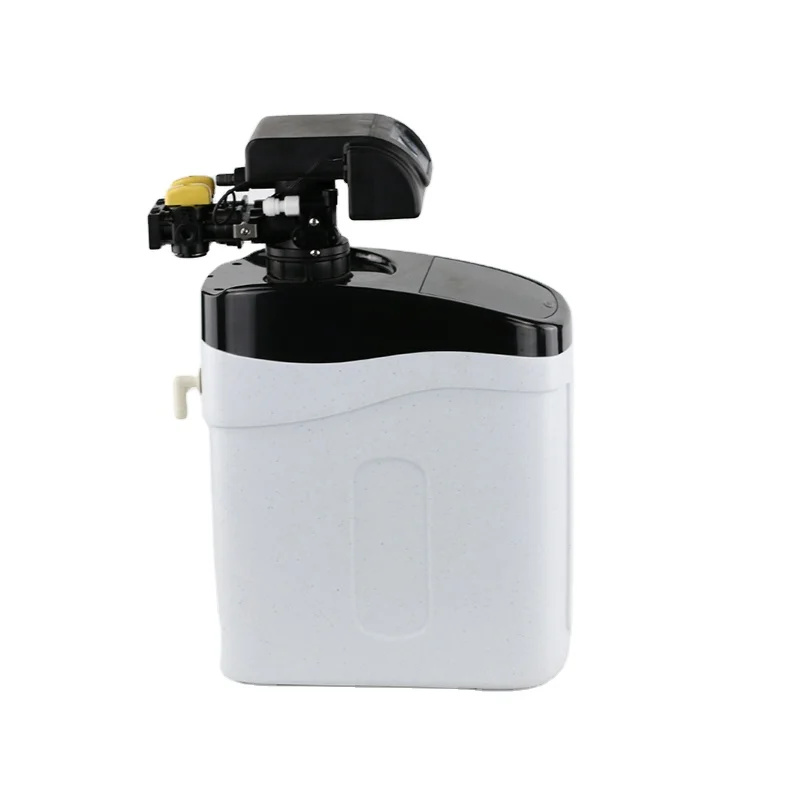 Easy-to-operate home water softener system for small appliances