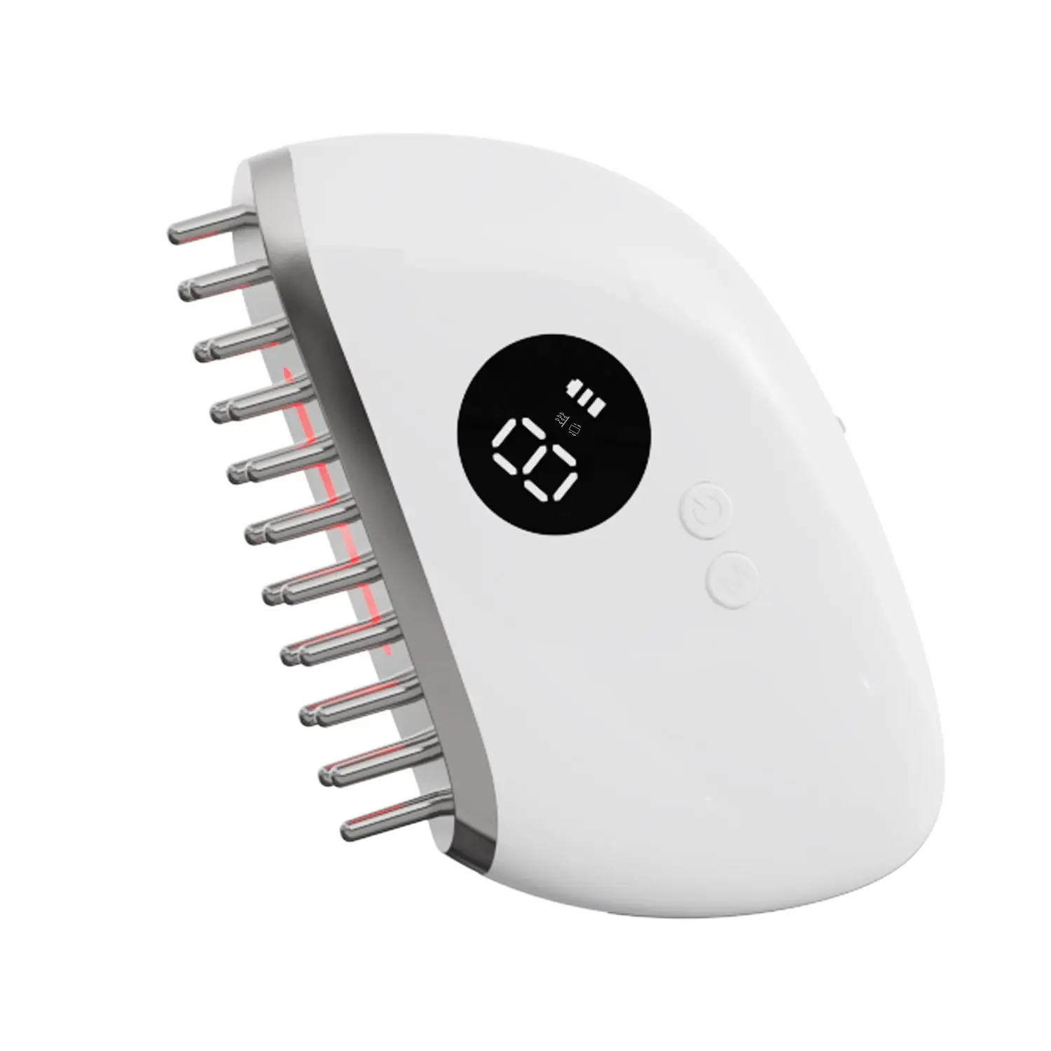 

Новая электрическая массажная расческа, массажер для головы, уход за волосами, вибрация, анти-алопеция, терапия головы, красный блеск для волос, расческа для здоровья кожи головы