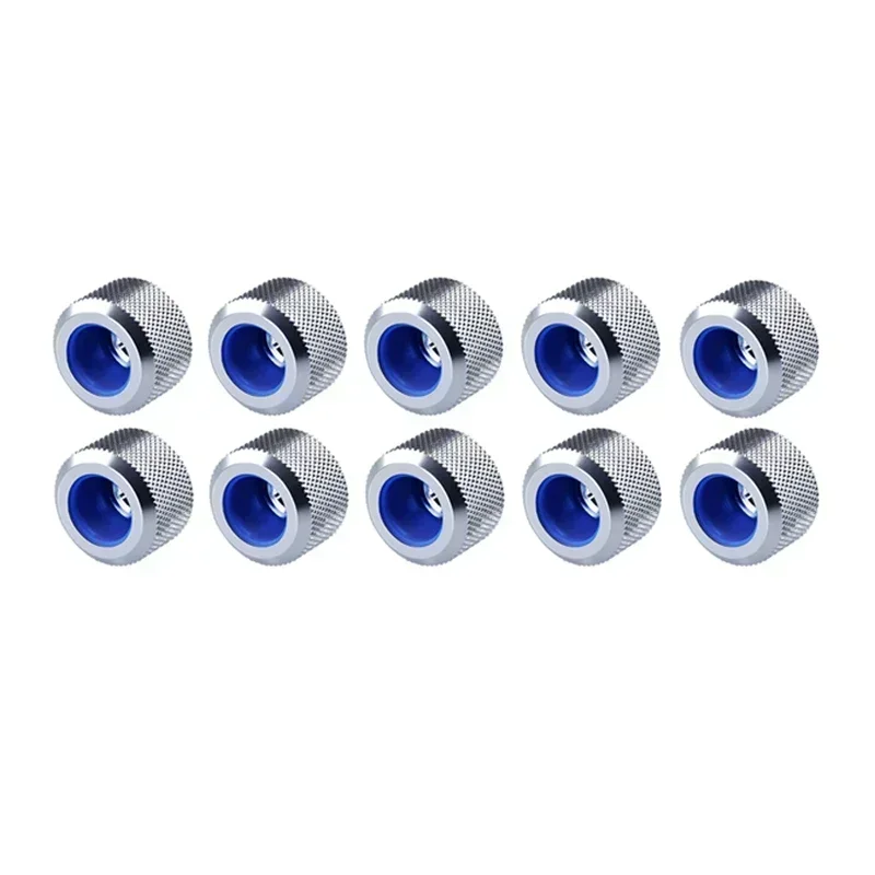Azieru 10pcs/lot Water Cooling Fitting OD14mm Hard Tube Fitting G1/4'' Computer Accesspries Fitting Use for Rigid Tube