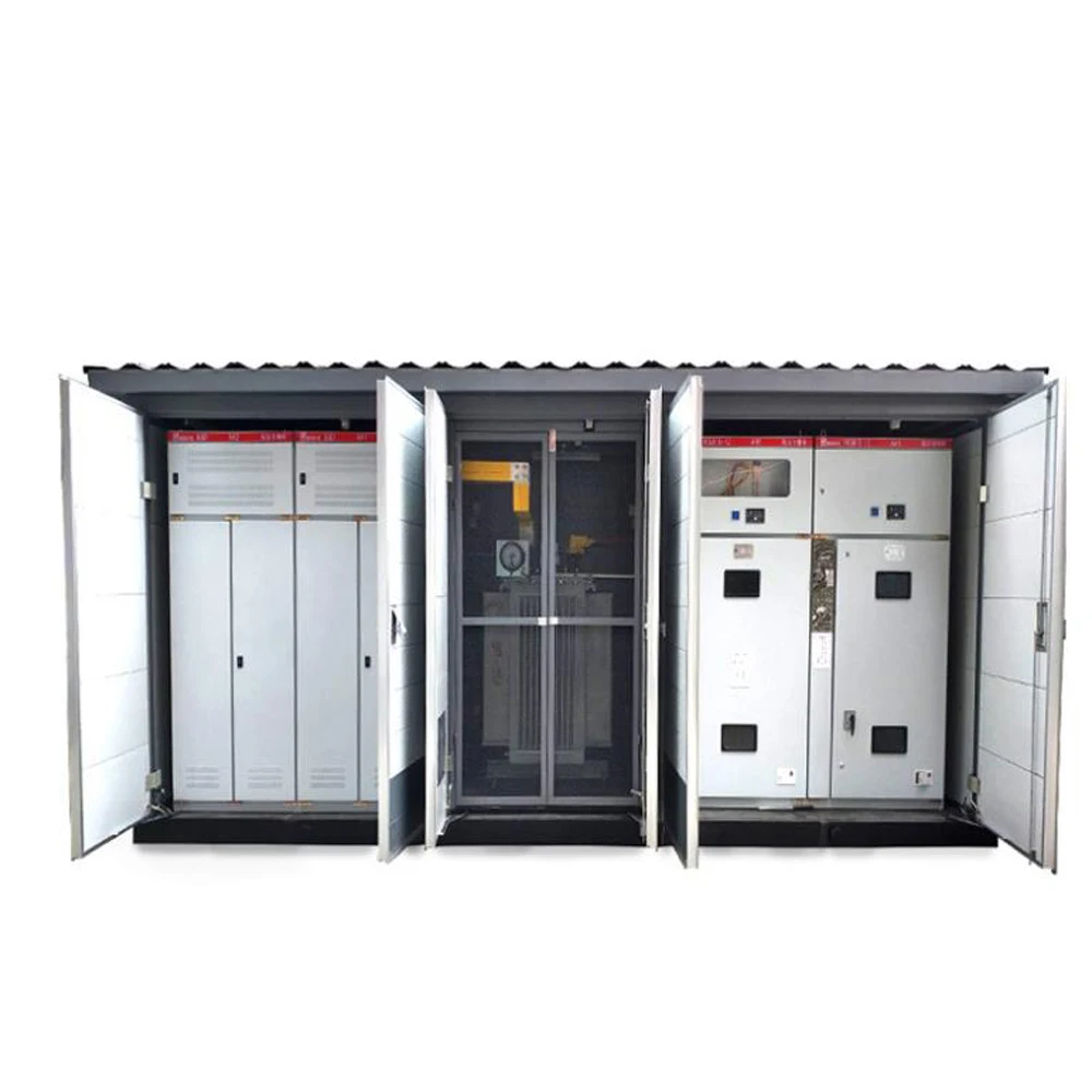 Solar Wind Power Step up Transformer Substation Photovoltaic PV Grid Connected Combiner Unit