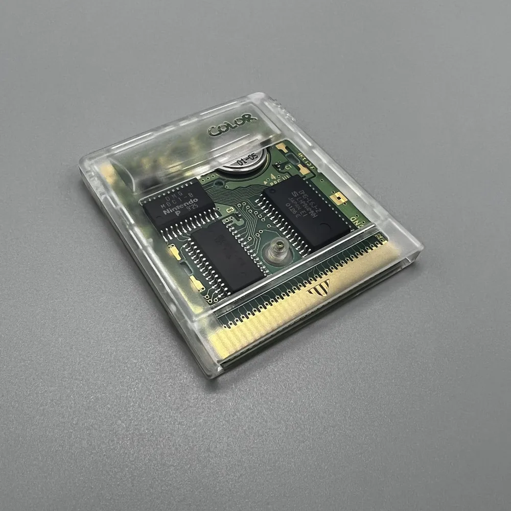 คุณภาพสูงและ Clear สำหรับ Gameboy GB GBC เกม Cartridge Case