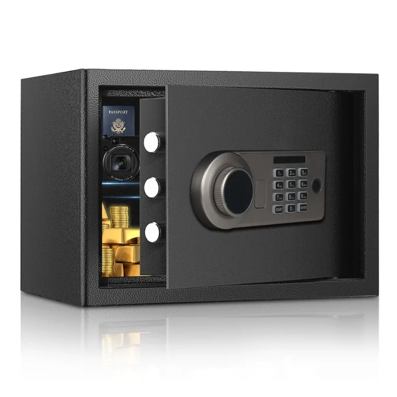 Electronic Password Safe 25cm Mini Home Concealed Wall Cabinet Safe Digital Security Box Safe Deposit Hiding Place Diversion view 4