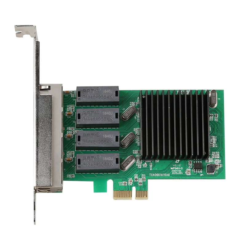 

Diewu PCI Express с 4 портами RJ45, 4-портовая гигабитная сетевая карта Realtek 8111H