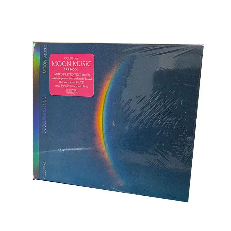 

Moon Music 2024 CD album by the renowned British rock band ensemble, auto pop rock CD, music CD recording，Album sur CD
