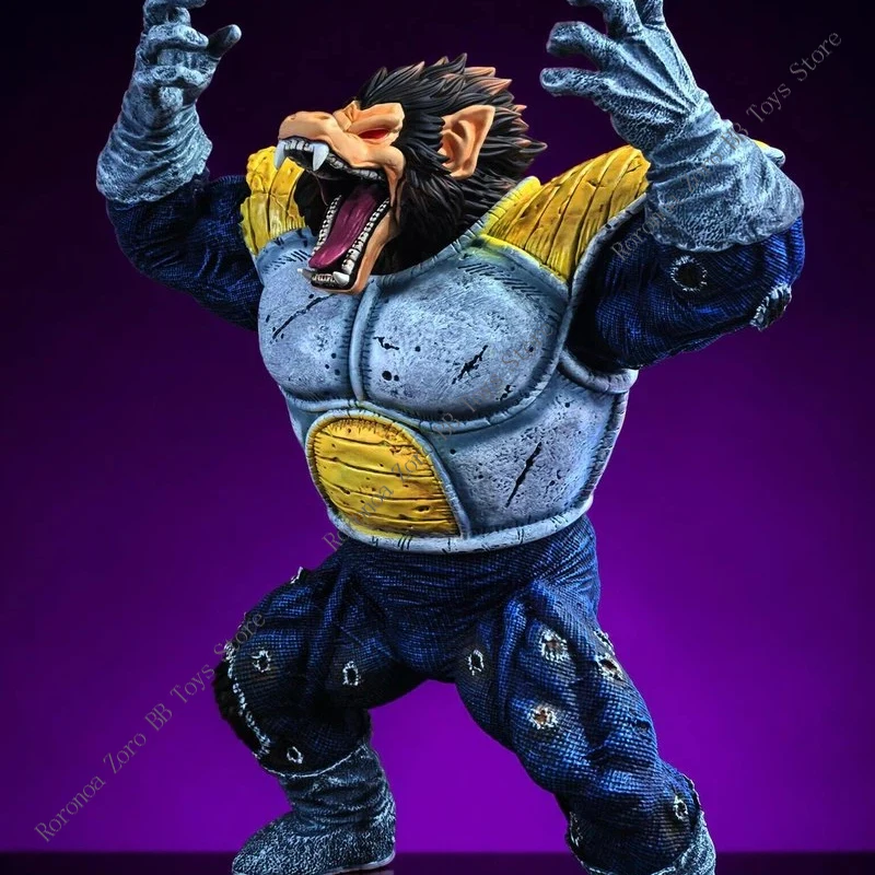 Figura de acción de resina de 47 cm de Vegeta, el Gran Simio, de Dragon Ball GT, modelo coleccionable, adorno para escritorio, ideal para los fans del anime.