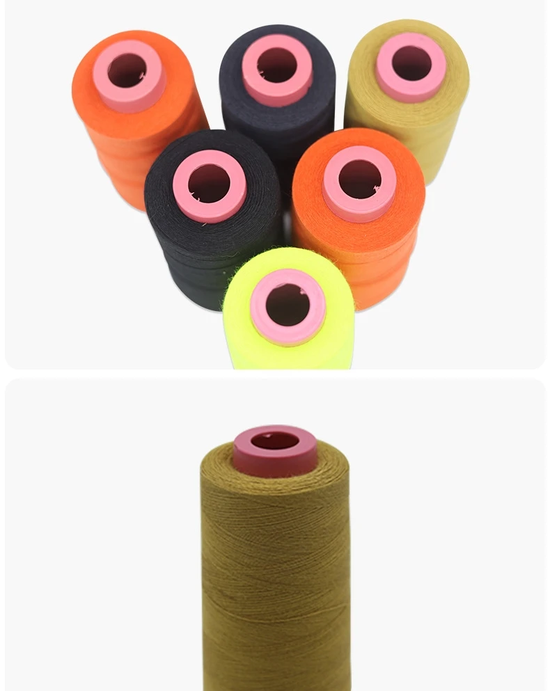 1313 Aramid Sewing Thread Clothing Orange Labor Protection Gloves Fire Line