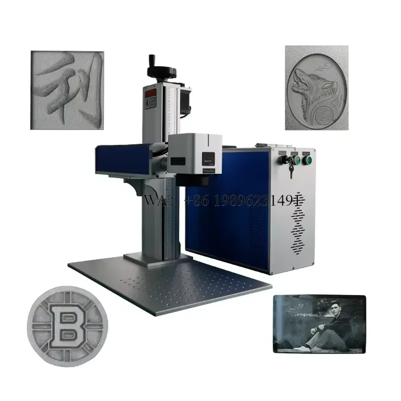Wmwmnu 2.5D JPT Mopa M7 Engraving RAYCUS Fiber Marking Machines for Jewelry Ring Name Necklace