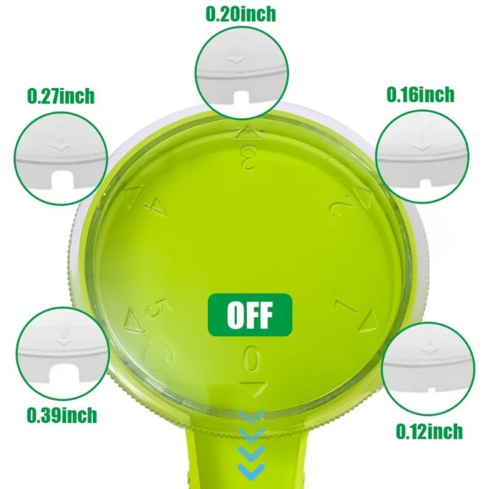 New Plastic Gardening Tools Hand Planter Adjustable Seeder Garden Markers Label Stand