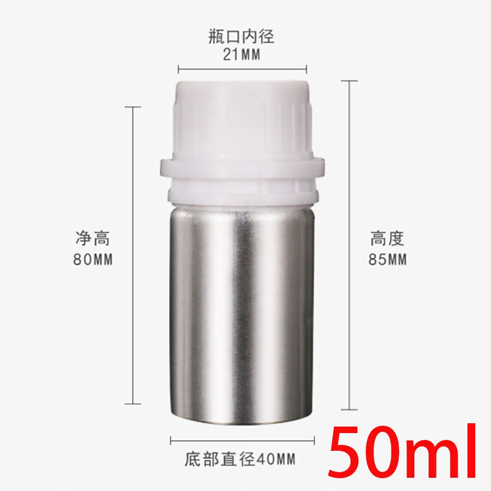 2/5/10pcs/lot Aluminum Bottle with Anti-theft Lid Essential Oil Bottle Cosmetics Container Refillable Travel Sub Bottles image 4